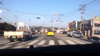 대진자동차운전전문학원 도로주행 2코스