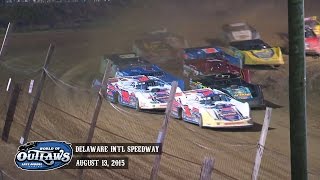 Highlights: World of Outlaws Late Model Series Delaware International Speedway August 13th, 2015