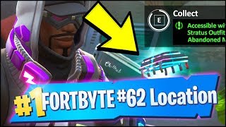 FORTBYTE 62 Location - ACCESSIBLE WITH THE STRATUS OUTFIT WITHIN AN ABANDONED MANSION (Fortnite)