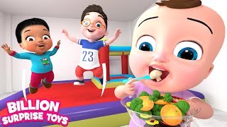 Vegetables are Good for Health | Kids Songs | Billion Surprise Toys