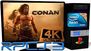 RPCS3 0.0.5 PS3 Emulator - Conan (4K UpScale) LLVM Vulkan #3