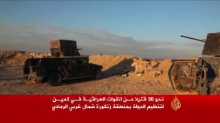 المعارك تعود إلى وسط مدينتي الفلوجة والرمادي