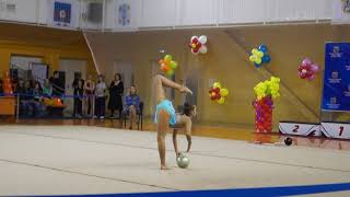 Упражнение с мячом Ольга Федорова