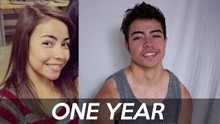 PRE-T to ONE YEAR ON TESTOSTERONE COMPARISON // FtM TRANSGENDER | RyanJacobs