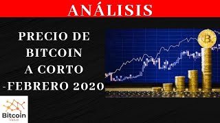 Análisis del precio de bitcoin a corto plazo - Febrero 2020 -