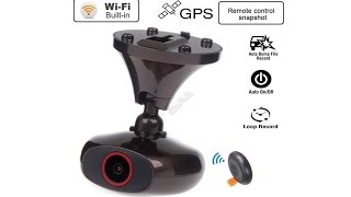 Распаковка, Обзор и пример работы 1440P Wi-Fi GPS видеорегистратора DDPai M6 Plus