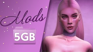 МОЯ ПАПКА МОДС THE SIMS 4 | 5 ГБ !