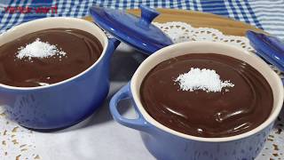 Puding nasıl yapılır ( çikolatalı puding ) pratik tatlılar