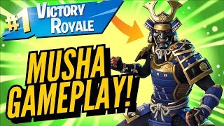 MUSHA Skin Gameplay! In Fortnite Battle Royale