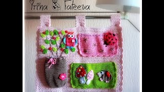 Органайзер своими руками для детской. Organizer for a child's room.