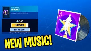 *NEW* ITEM SHOP! GET FUNKY LOBBY MUSIC..!! - May 4th, 2019 Fortnite Shop