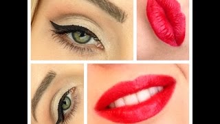 Ретро макияж Naked 2 // Retro make up Naked 2 tutorial