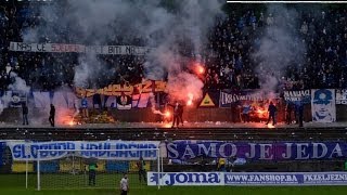 FK Željezničar - FK Sarajevo 1:1 THE MANIACS 1987