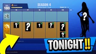 Season 4 BATTLE PASS Info TONIGHT! | Early New Update! ( Fornite Leaked News )