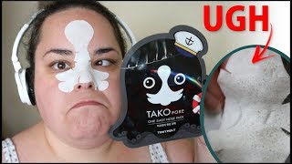 TonyMoly TAKO PORE ONE SHOT NOSE PACK | ¿Limpia de verdad?