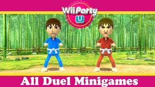 Wii Party U - All Duel Minigames