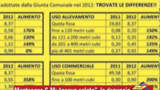 Montesano S/M (SA): "acqua salata", la denuncia dei Circoli SEL e PD e dei consiglieri di minoranza.