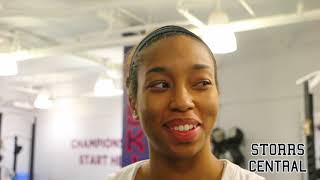 UConn Women's Basketball Postgame (Cincinnati) - Megan Walker