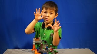 Лего Майнкрафт подземелье обзор 21113 Lego minecraft