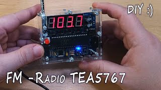 Digital FM Radio TEA5767 DIY - Kit набор для сборки цифрового радиоприемника