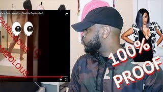 OFFSET CHEATS ON CARDI B (100% PROOF) ICLOUD HACKED
