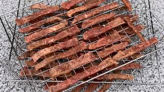 Beef Jerky step by step Dansk