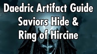 Savior's Hide/Ring of Hircine - Daedric Artifacts Guide Skyrim