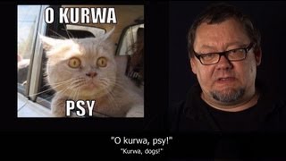 "Kurwa" w języku polskim. / "Kurwa" in Polish language