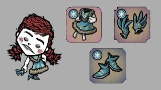 Snowchild Frock, Gloves and Valenki [Dont Starve Together Snowfallen Sets]