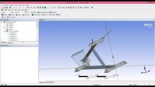 Сатический расчет конструкции в Ansys Workbench