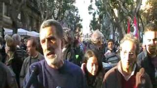 Renato Accorinti No Ponte no Berlusconi Day