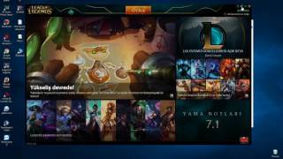 Lague Of Legends | Siyah Ekran Sorunu | Oyun Coktu Sorunu | FPS Sorunu Artik Yok :)!