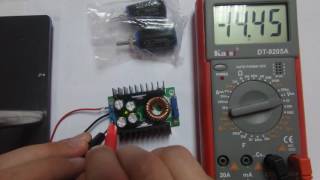 Регулятор напряжения и тока 1v-35v 10а dc-dc cv cc
