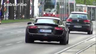 Audi R8 V8 with Quicksilver Titanium Exhaust - driving scenes & acceleration