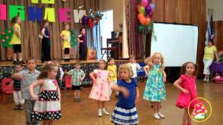 Танец "Банана мама". Daycare "TEREMOK" in Swampscott.