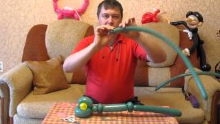 Хамелеон из шаров для моделирования (ШДМ)