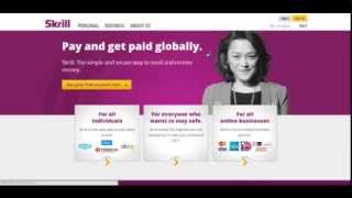 How to create an account with Skrill (Moneybookers)