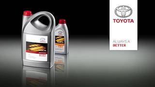 Оригинальное моторное масло Toyota
