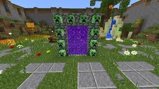 Портал в мир Криперов - [Minecraft PE Map]