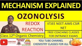 Mechanism : Ozonolysis | IITJEE | NEET | BSc | MSc | CSIR NET | GATE in less than 5 minutes | Hindi