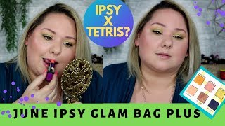 ipsy glam bag plus june 2019 try on