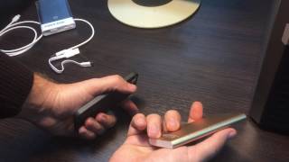 Ультратонкое зарядное Power Bank 12000 mah ( Xiaomi Style)