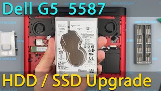 Dell G5 5587 Hard Drive Replacement or SSD install