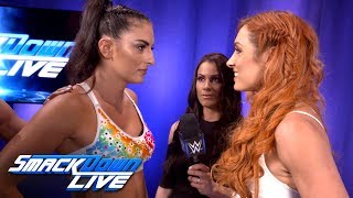 Becky Lynch challenges Mandy Rose & Sonya Deville: SmackDown Exclusive, June 26, 2018