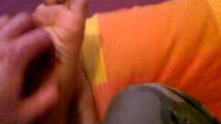 Nicola Bliss foot tickle tortured and toe sucked.