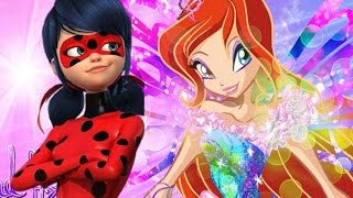 Леди Баг и Клуб Винкс борятся со злодеями! Мультфильм для детей