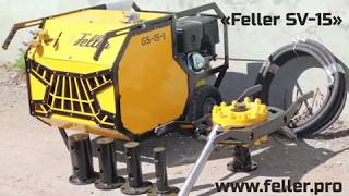 Сваекрут Feler SV-15. Видео нашего заказчика.