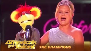 Darci Lynne: AGT Winner's FIGHTS For The World Title! WOW! | America's Got Talent: Champions