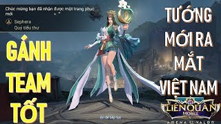 Tướng mới ra mắt việt nam: SEPHERA quý tiểu thư pháp sư gánh team Liên quân mobile