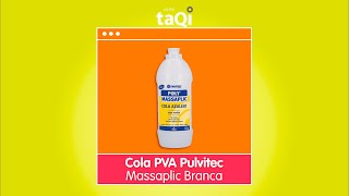 Cola PVA Pulvitec Massaplic Branca, 1,5 Kg - FA022